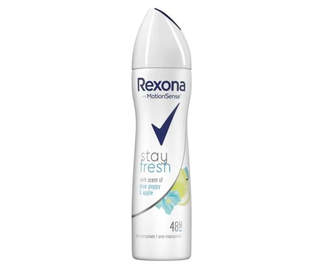 Deodorant spray stay fresh blue poppy-apple picture