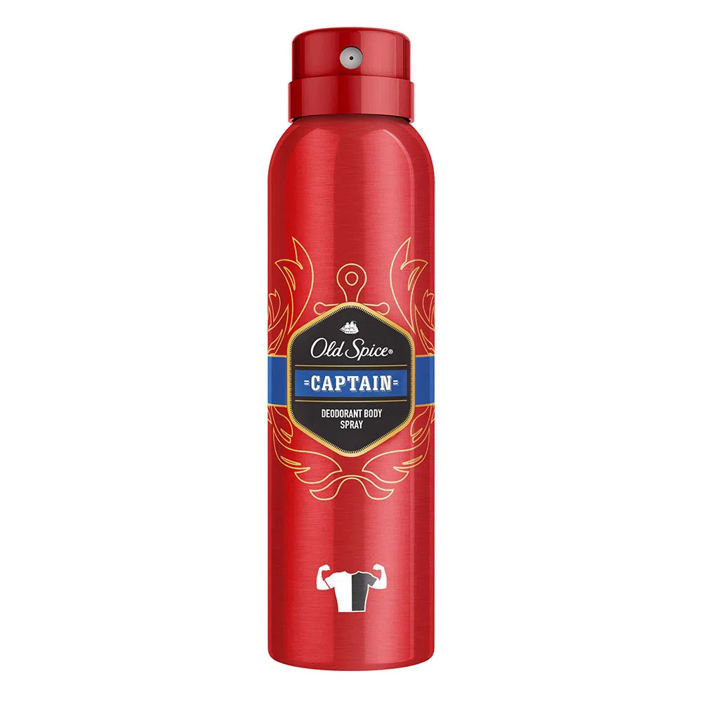 Deodorant spray captain picture