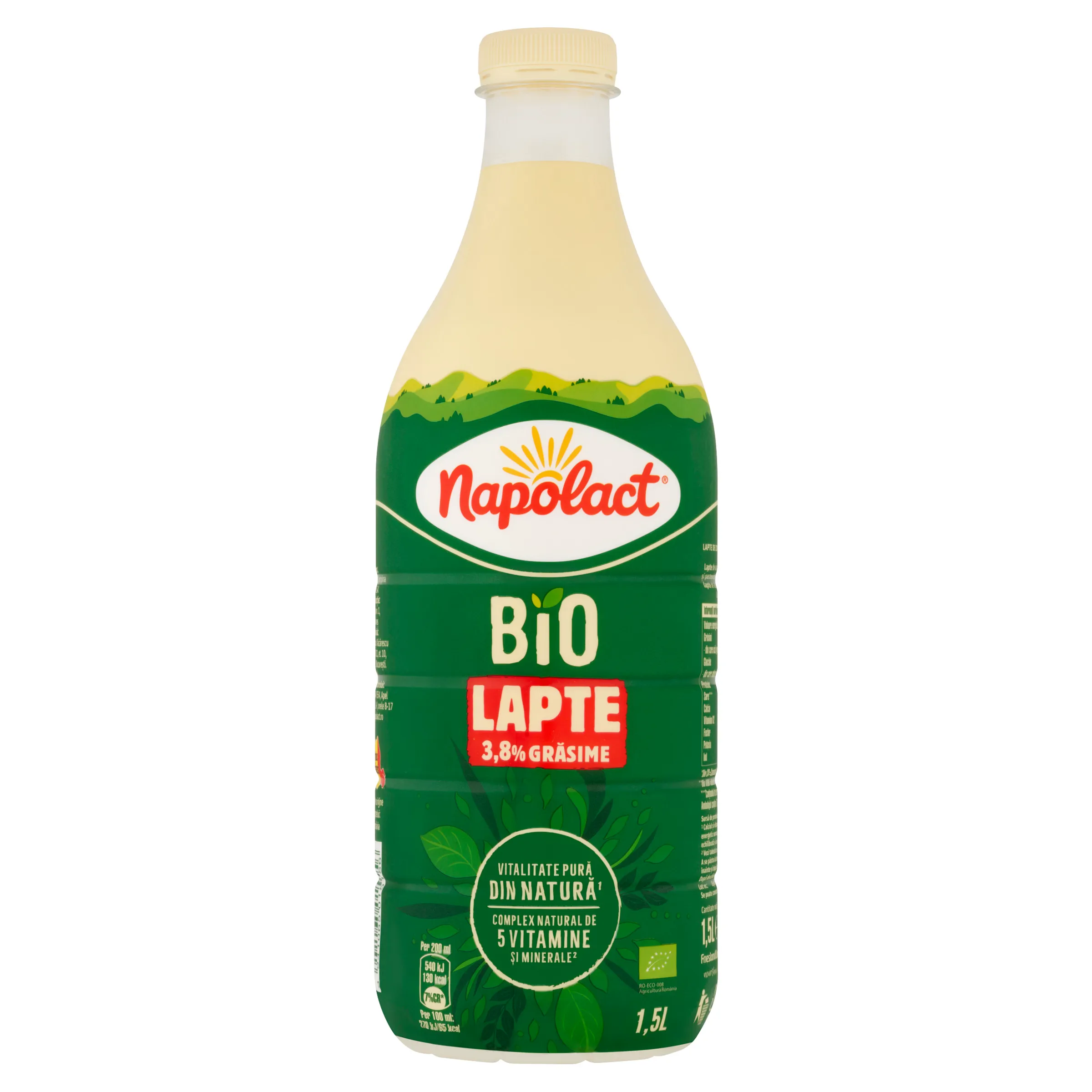 Lapte consum 3.8% grasime bio picture