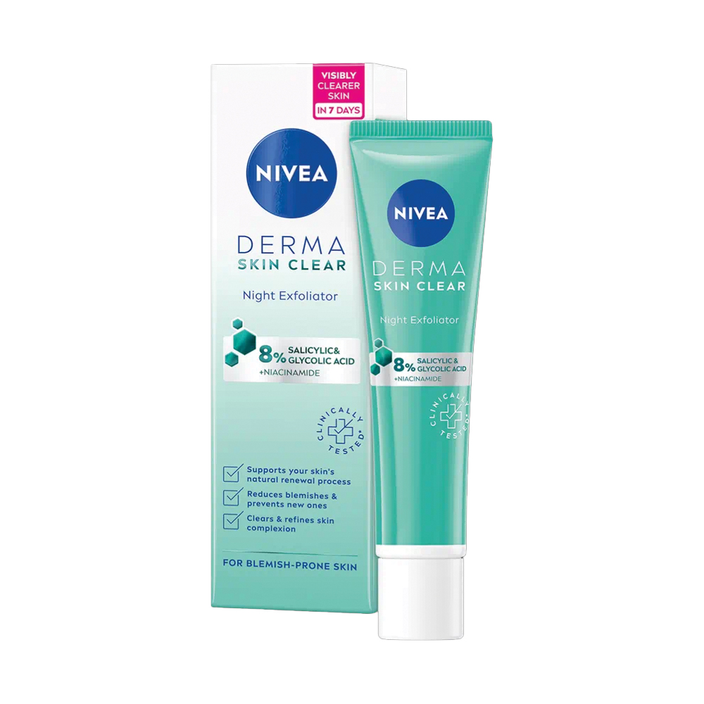 Tratament exfoliant noapte derma skin clear picture
