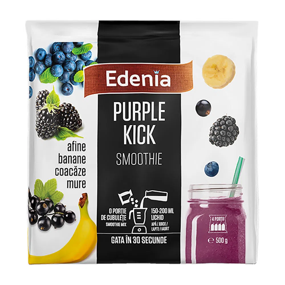 Fructe congelate smoothie purple kick picture