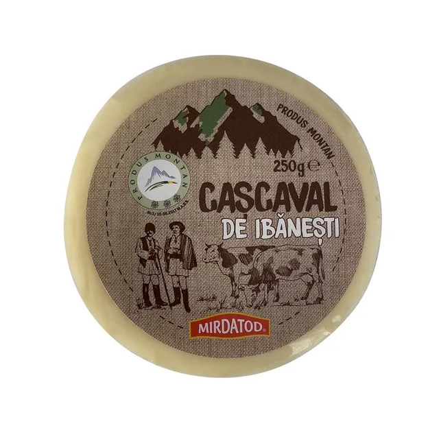 Cascaval de ibanesti produs montan ambalat picture
