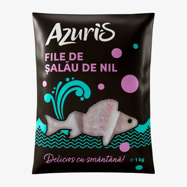 File de salau de nil congelat ambalat picture
