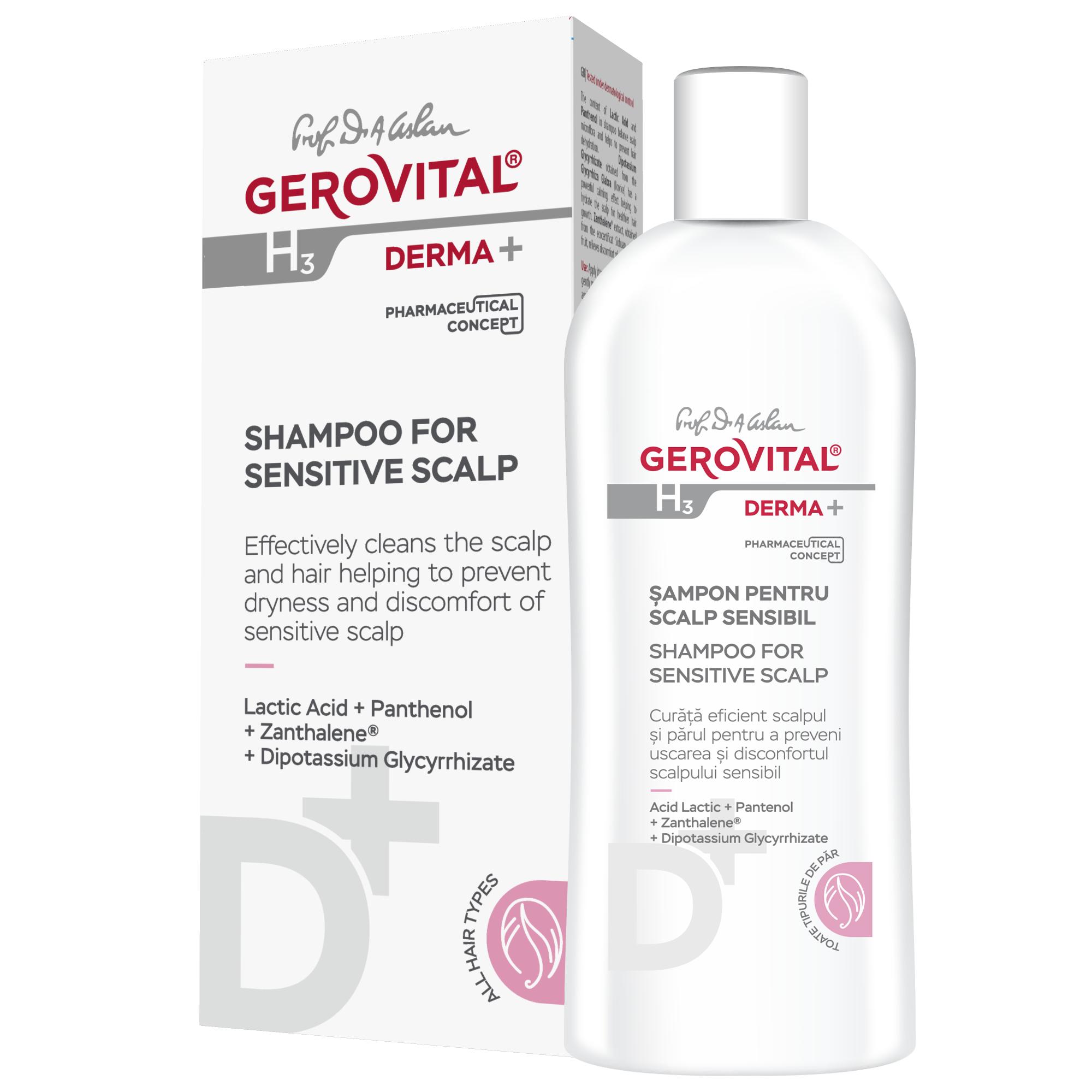 Sampon pentru scalp sensibil  h3 derma+ picture