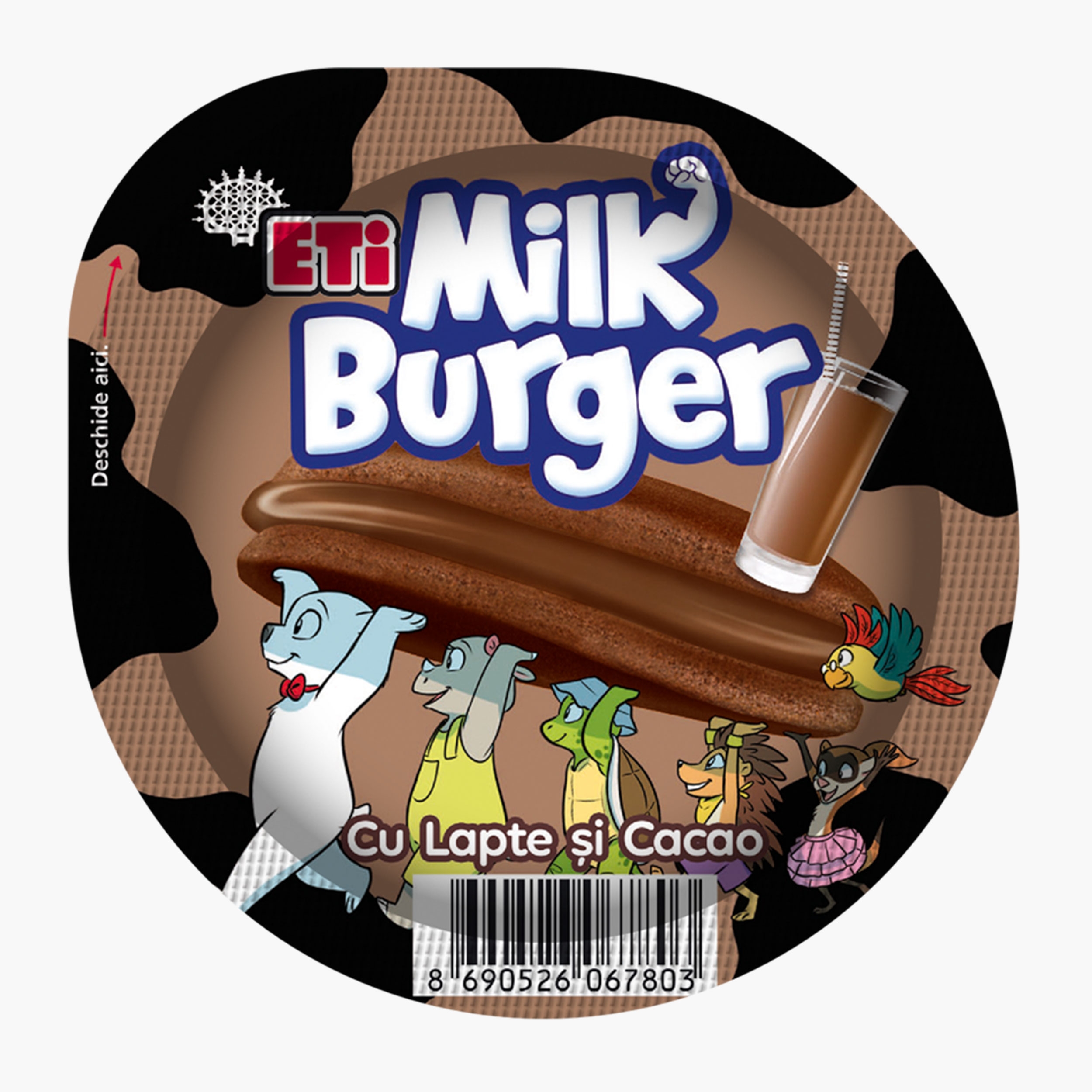 Burger milk crema lapte-cacao picture
