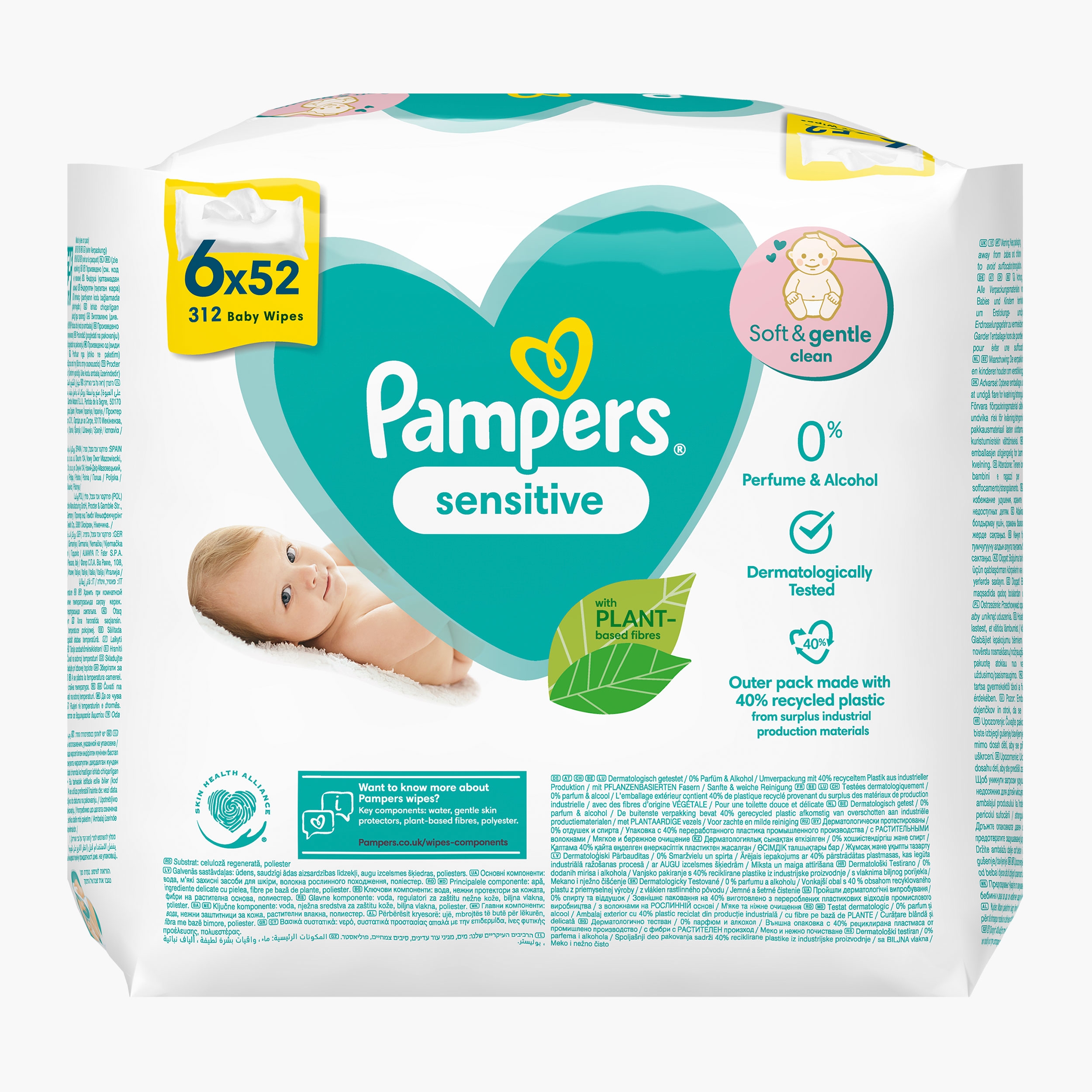 Servetele umede bebe sensitive picture