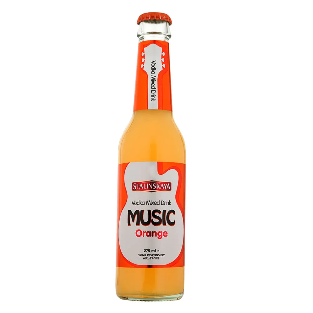 Bautura slab alcoolizata music orange picture