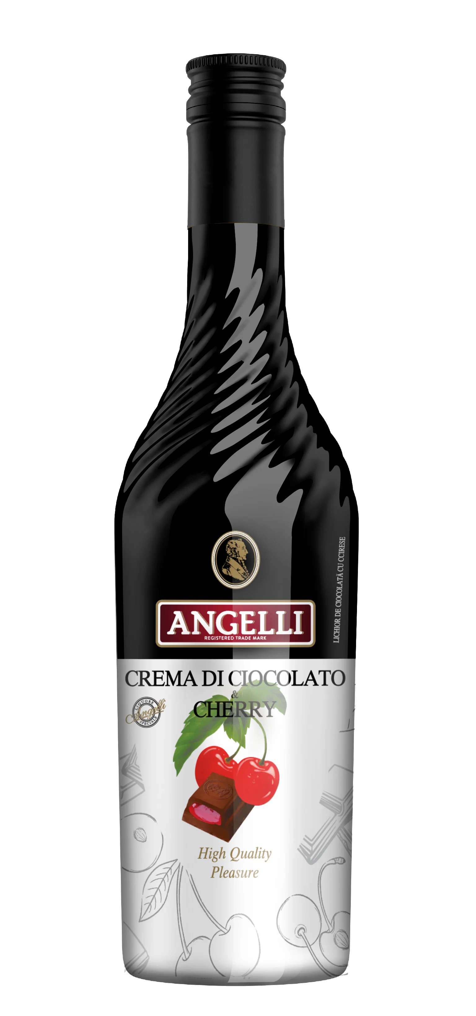 Lichior crema ciocolata cherry picture