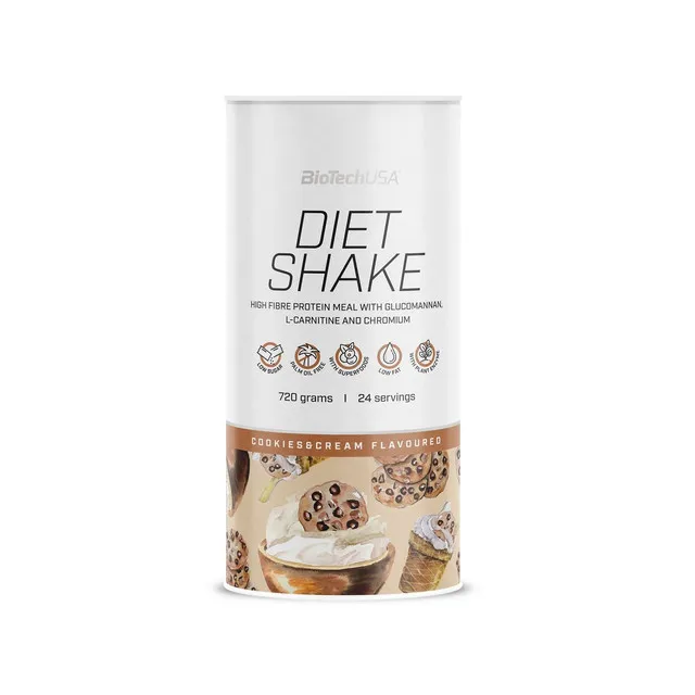 Pudra proteica diet shake cookies & cream picture