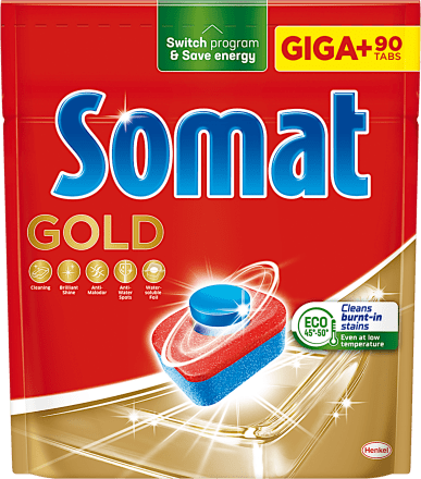 Detergent tablete gold picture