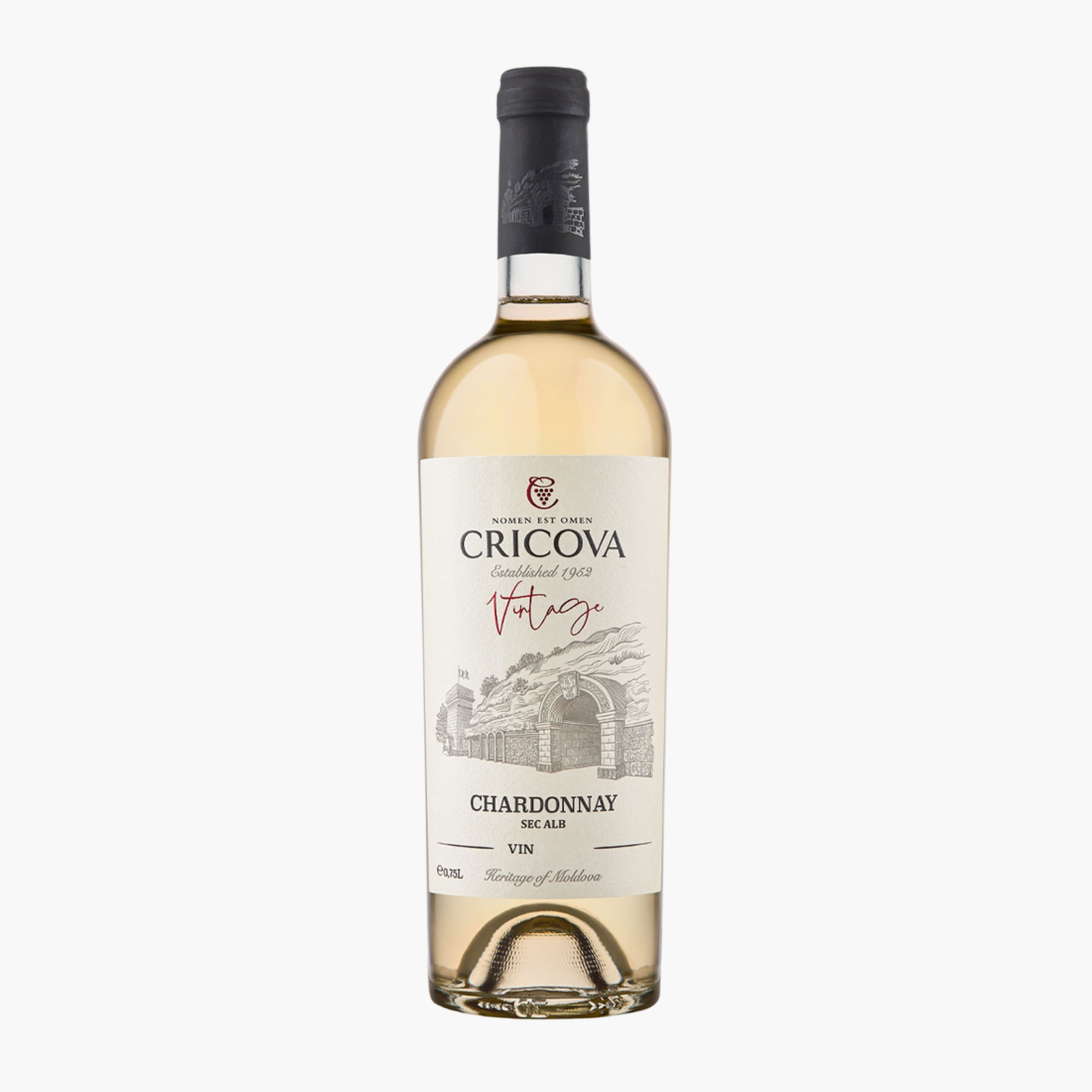 Vin alb chardonay vintage picture