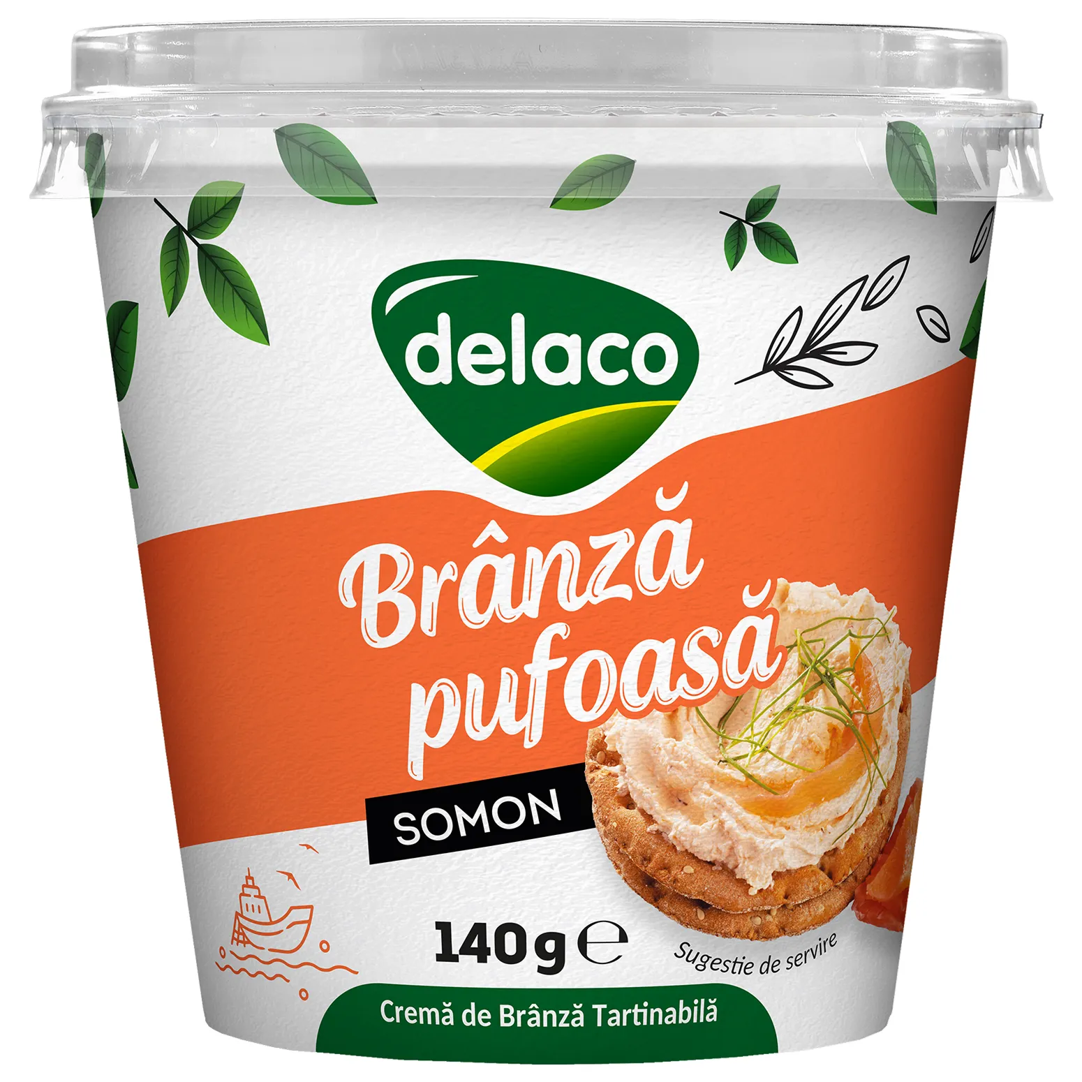 Branza pufoasa somon picture
