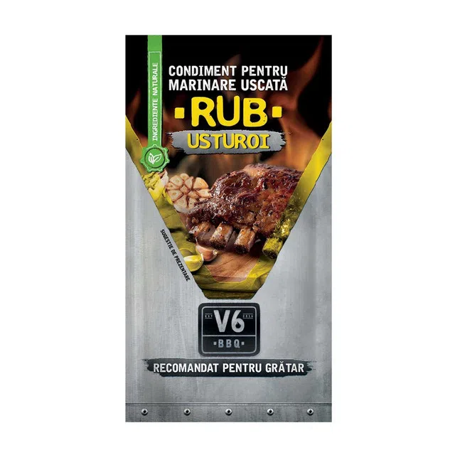 Condimente v6 bbq rub pentru marinare uscata usturoi picture