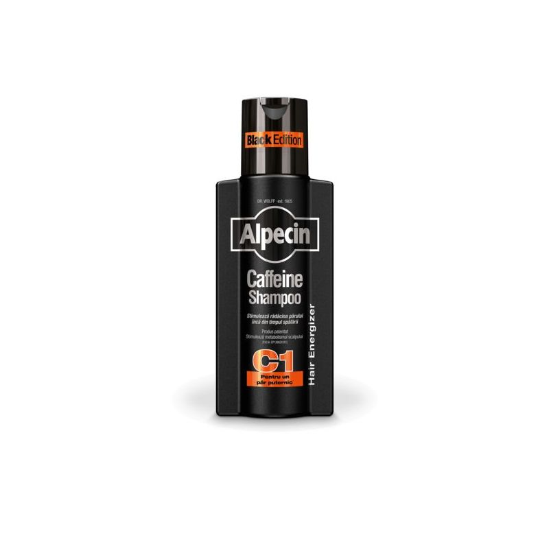 Sampon cu cafeina c1 black edition picture