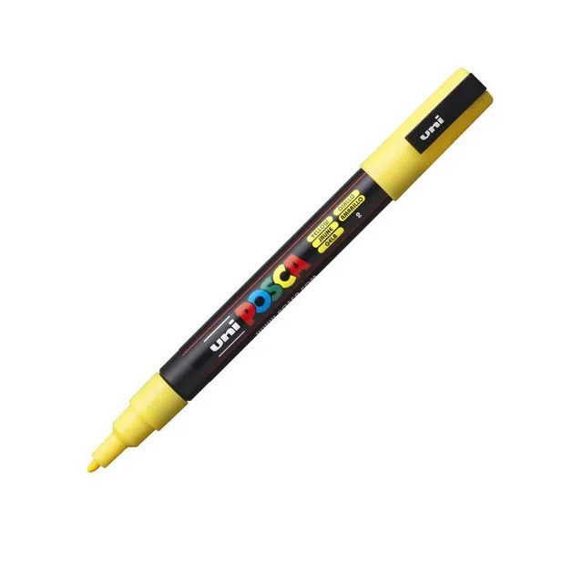 Marker acrilic pc-3m fine, galben 2 picture