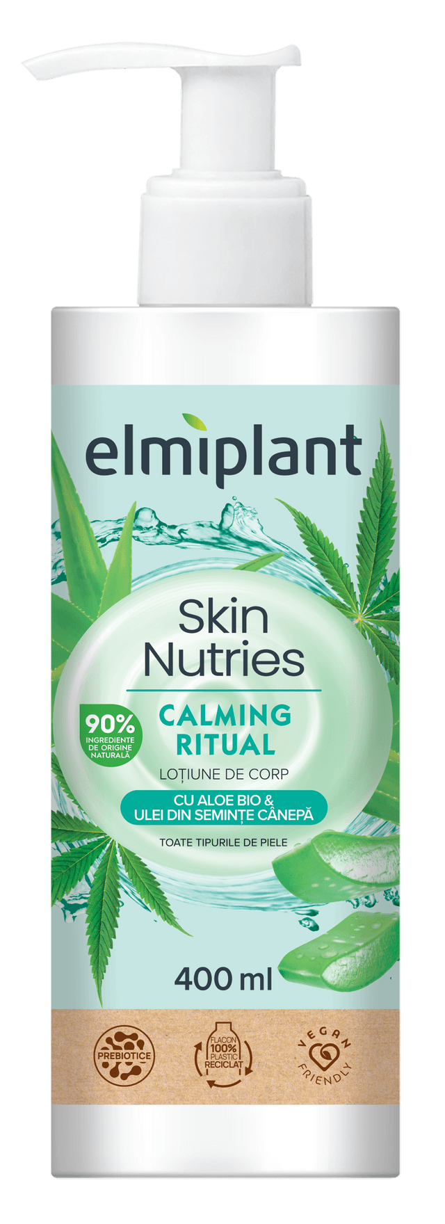 Lotiune de corp skin nutries calming ritual aloe-ulei canepa picture