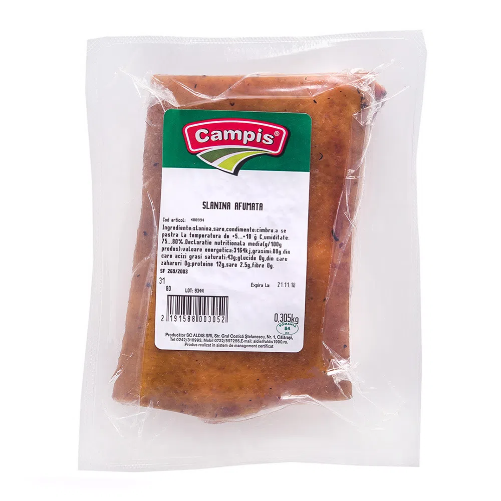 Slanina afumata ambalata picture