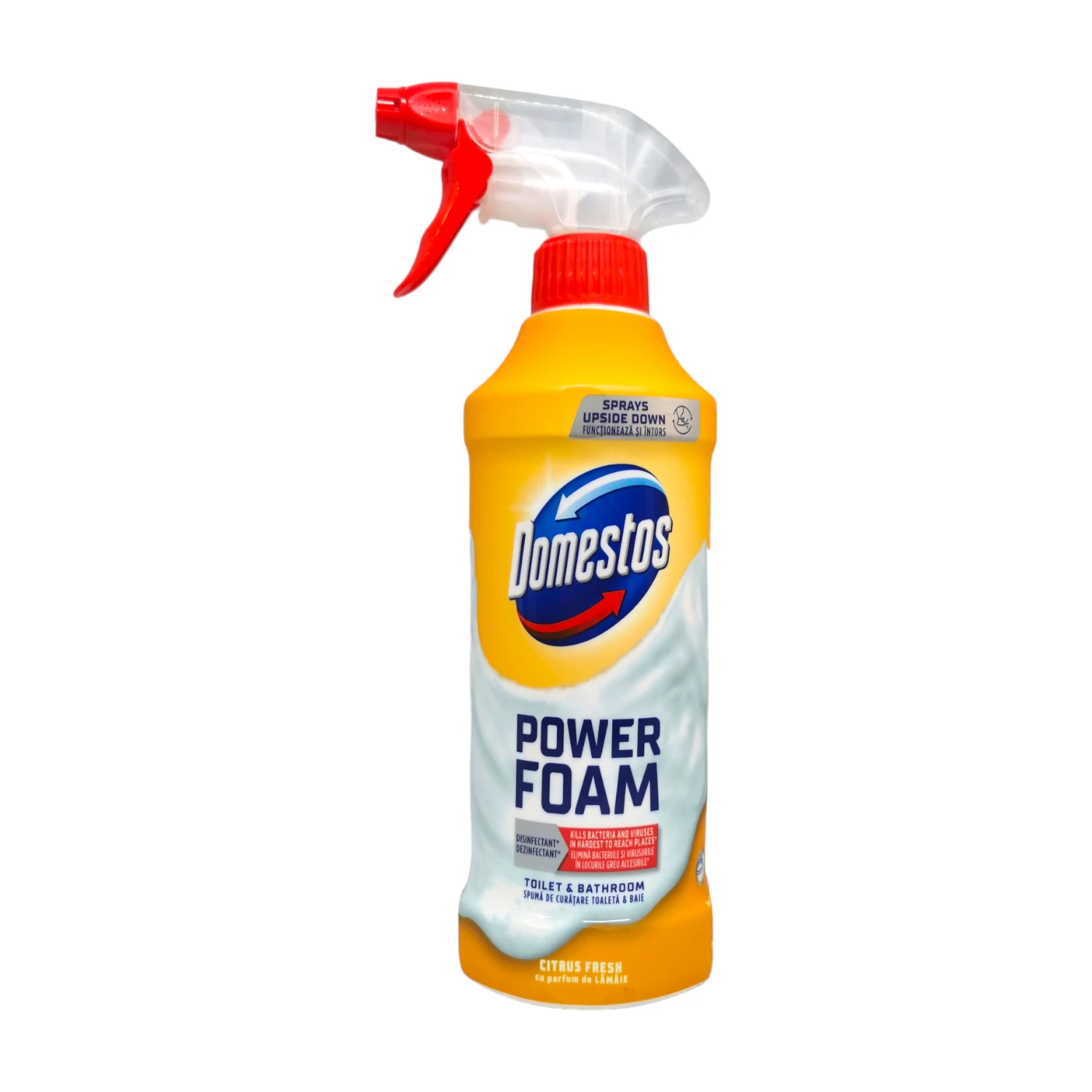 Spray spuma dezinfectant baie citrus fresh picture