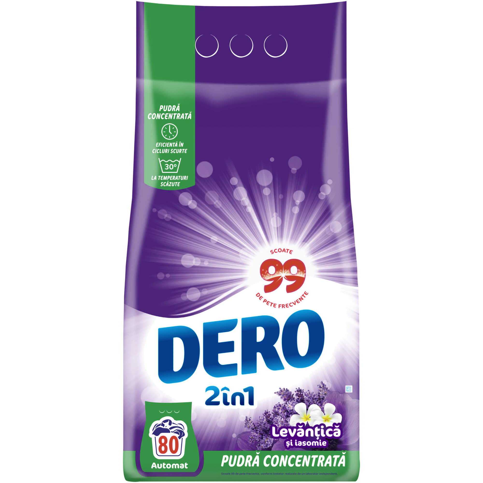 Detergent pentru rufe 2 in 1 pudra concentrata levantica si iasomie picture