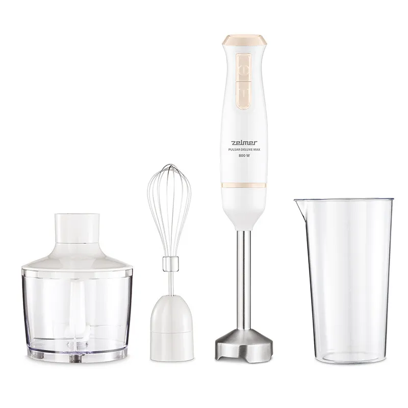 Blender pulsar deluxe max zhb4562i max 800 w 450/800 ml alb / crem picture