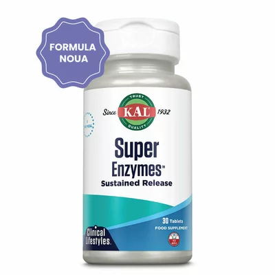 Comprimate digestie super enzymes picture