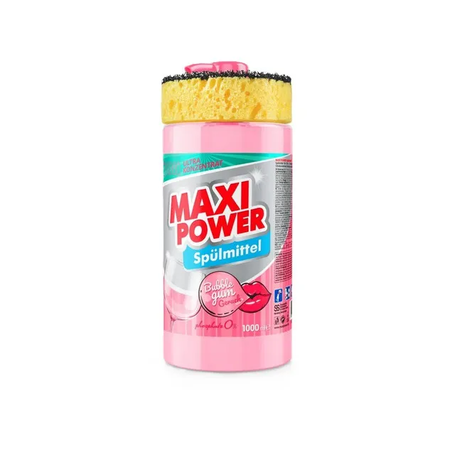 Detergent vase bubble gum picture