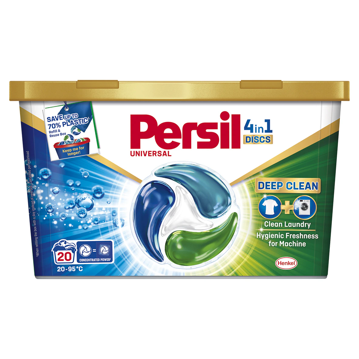 Detergent automat caps 4 in 1 deep clean universal picture