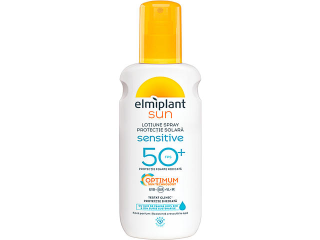 Lotiune spray protectie solara sensitive spf50 picture