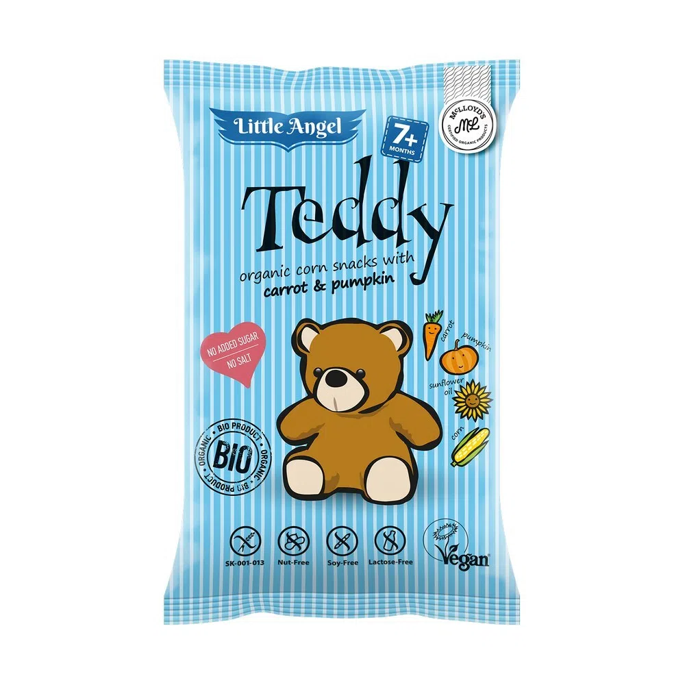 Pufuleti cu dovleac si morcovi bio teddy picture