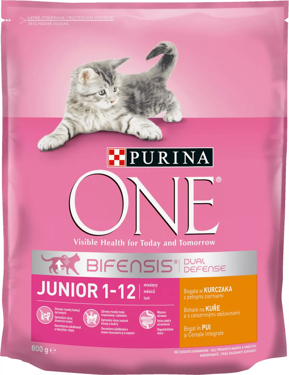 Hrana uscata pisici junior pui picture