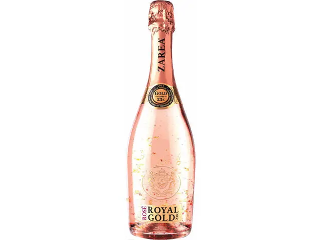 Vin spumant rose royal gold 23k picture