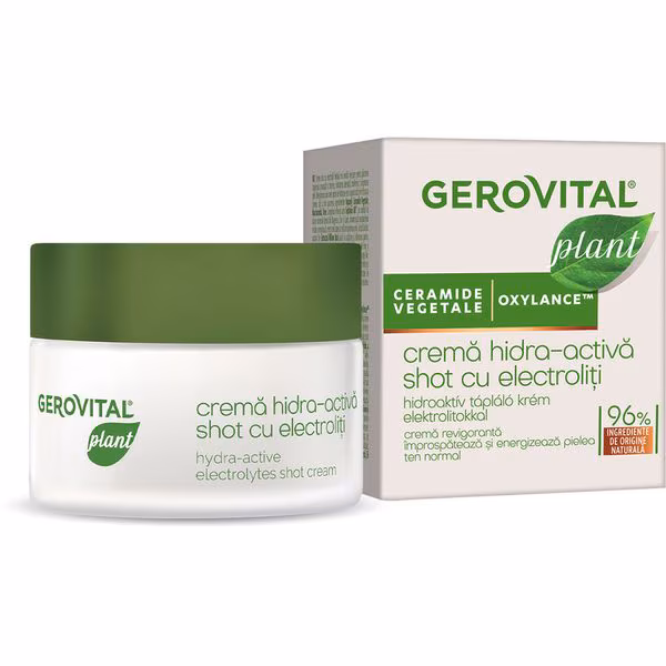 Crema hidra-activa shot cu electroliti plant, gerovital picture