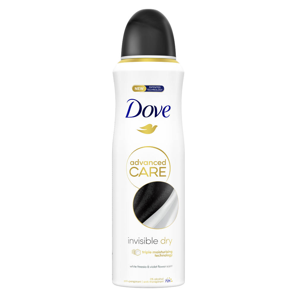 Deodorant spray advanced care invisible dry picture