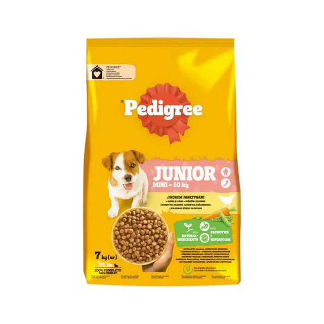 Hrana uscata caini mini junior pasare-legume picture
