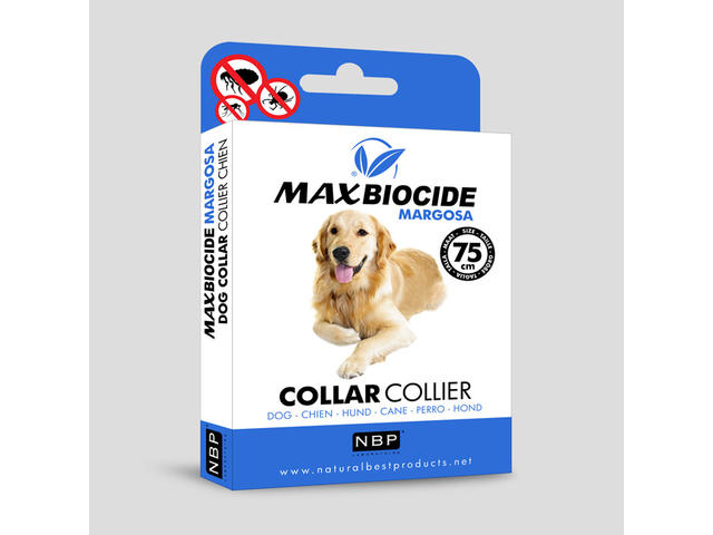 Zgarda antipurici caine max biocide picture