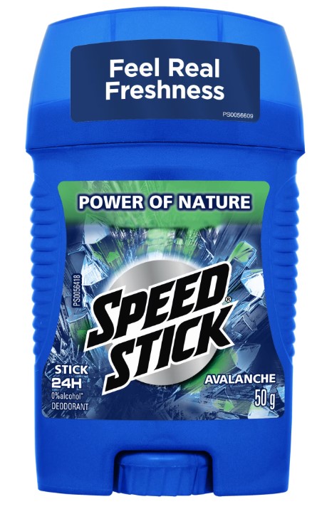 Deodorant solid speed stick power of nature avalanche picture