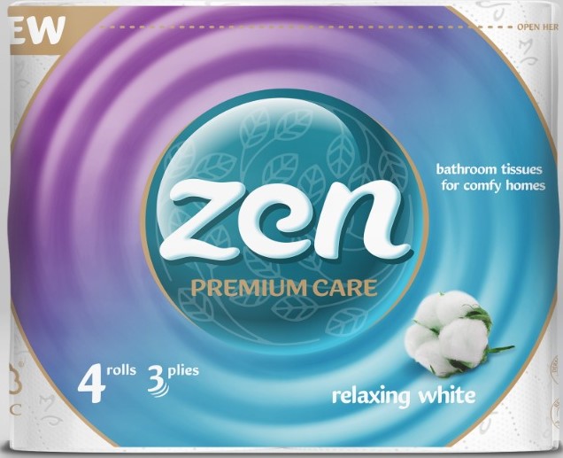 Hartie igienica 3 straturi premium care relaxing white picture
