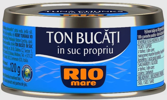 Ton bucati in sos natur picture