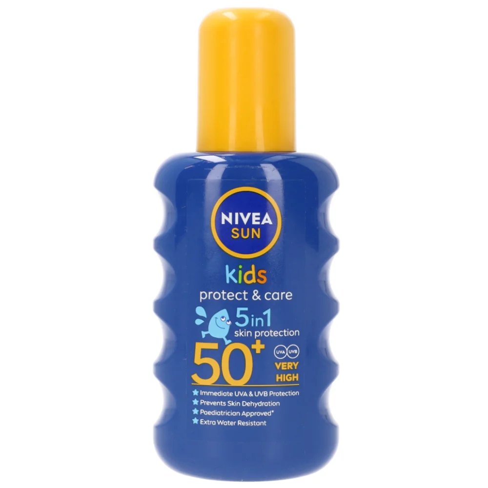 Spray protectie solara copii spf50+ protect & care colorat picture