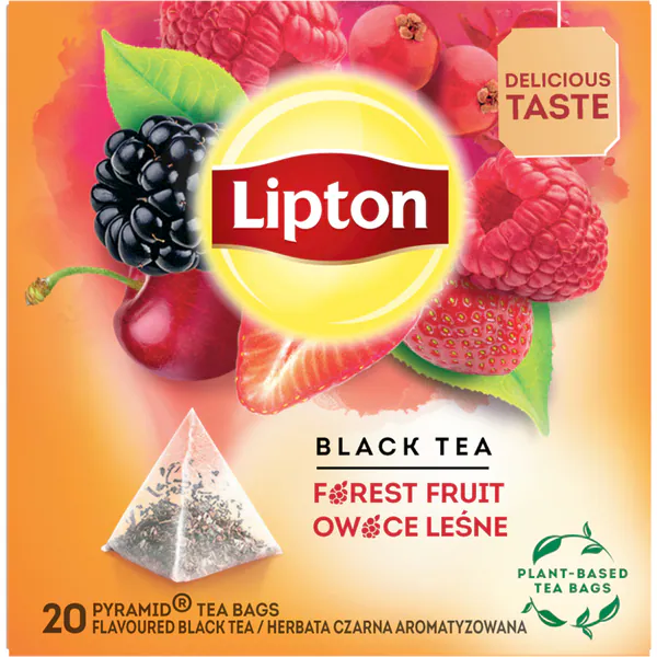 Ceai negru piramida forest fruit picture