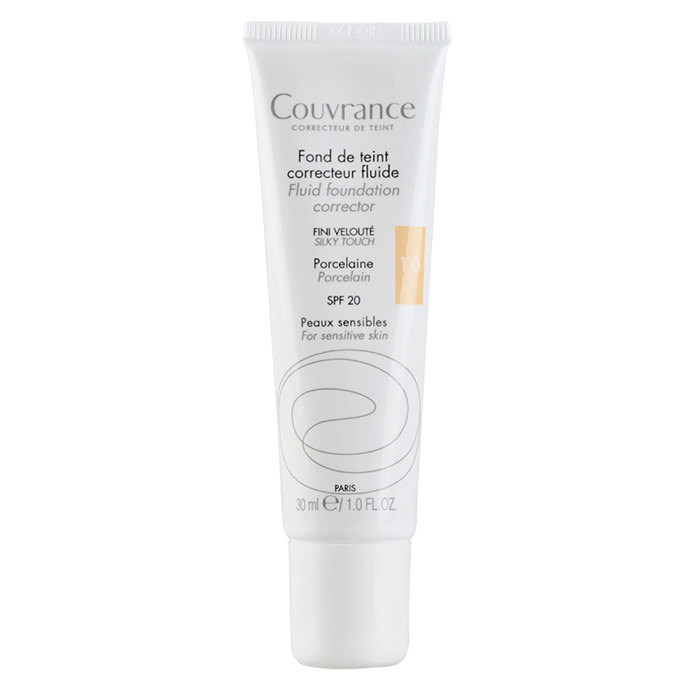 Fond de ten fluid corector spf 20 couvrance, porcelaine 1.0 picture