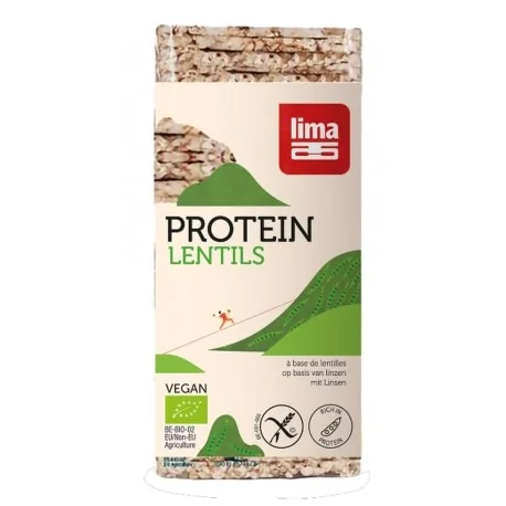 Rondele proteice din linte expandata fara gluten bio picture