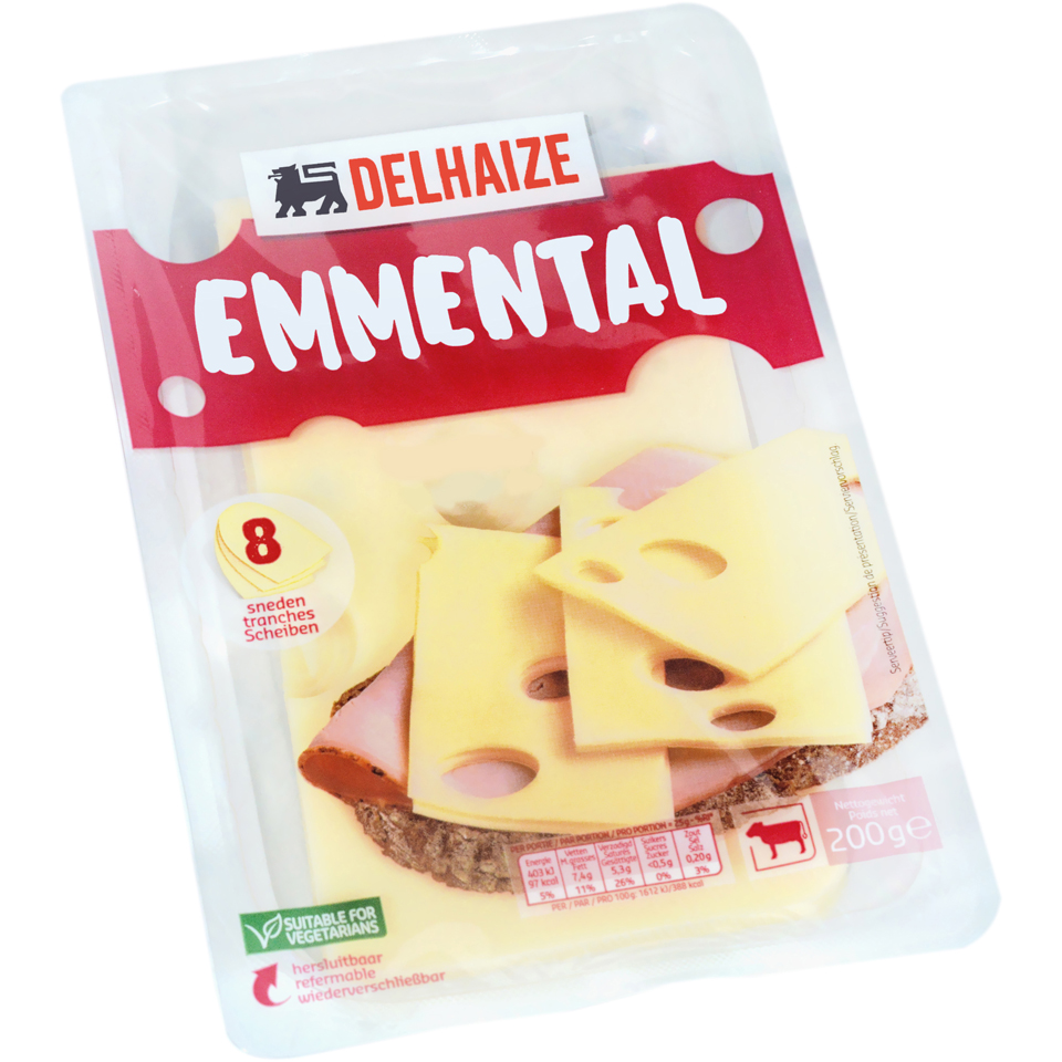 Emmentaler felii ambalat picture