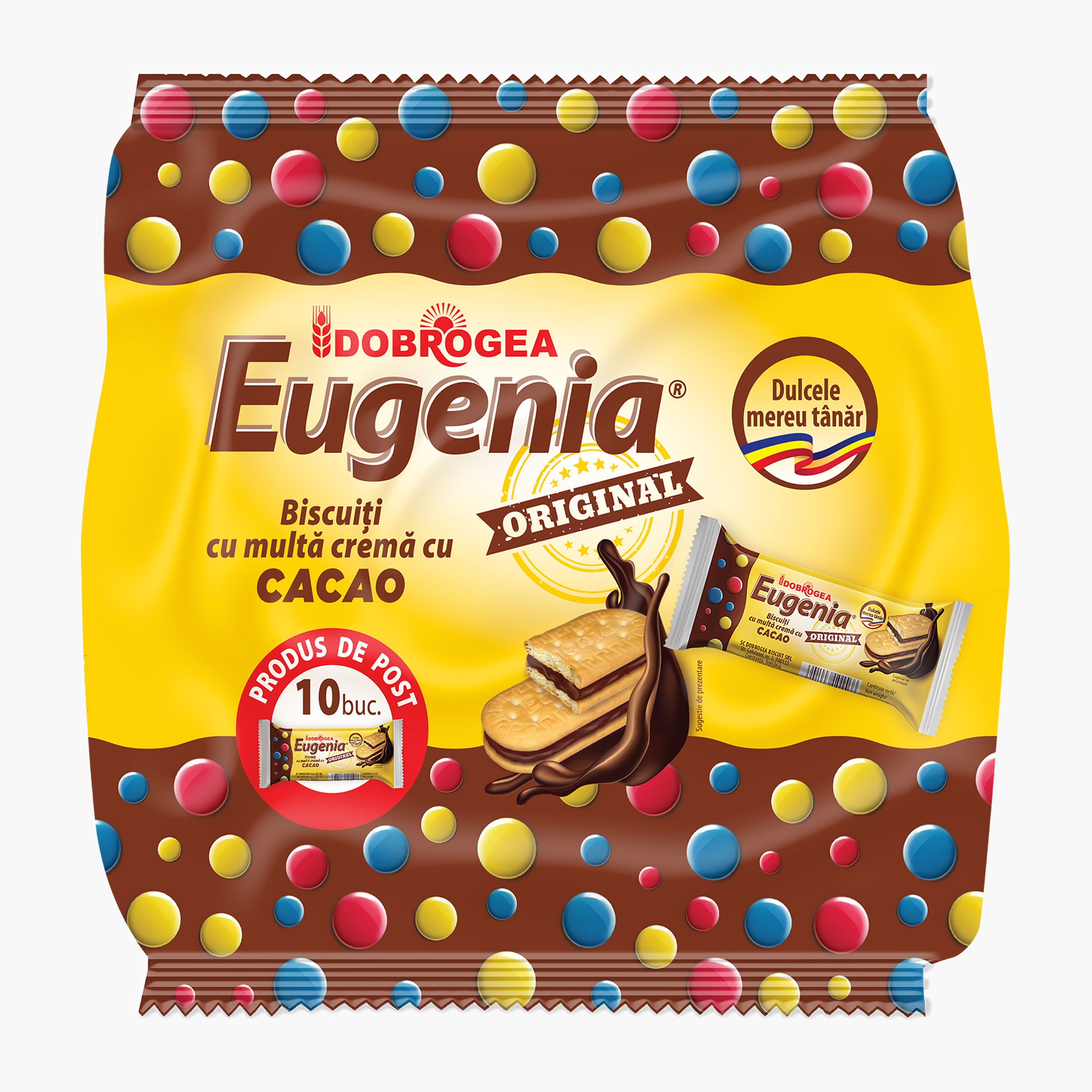 Biscuiti cu multa crema cacao original picture
