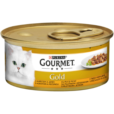 Gourmet gold cu pui și ficat în sos picture