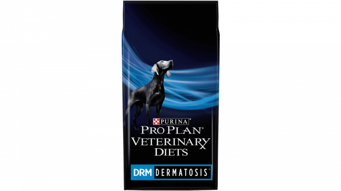 Purina veterinary diets dog drm, dermatosis picture