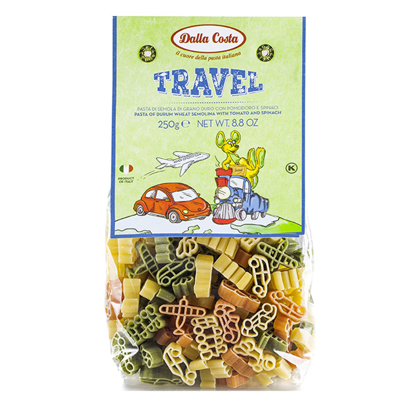 Paste din grau dur tricolore travel picture