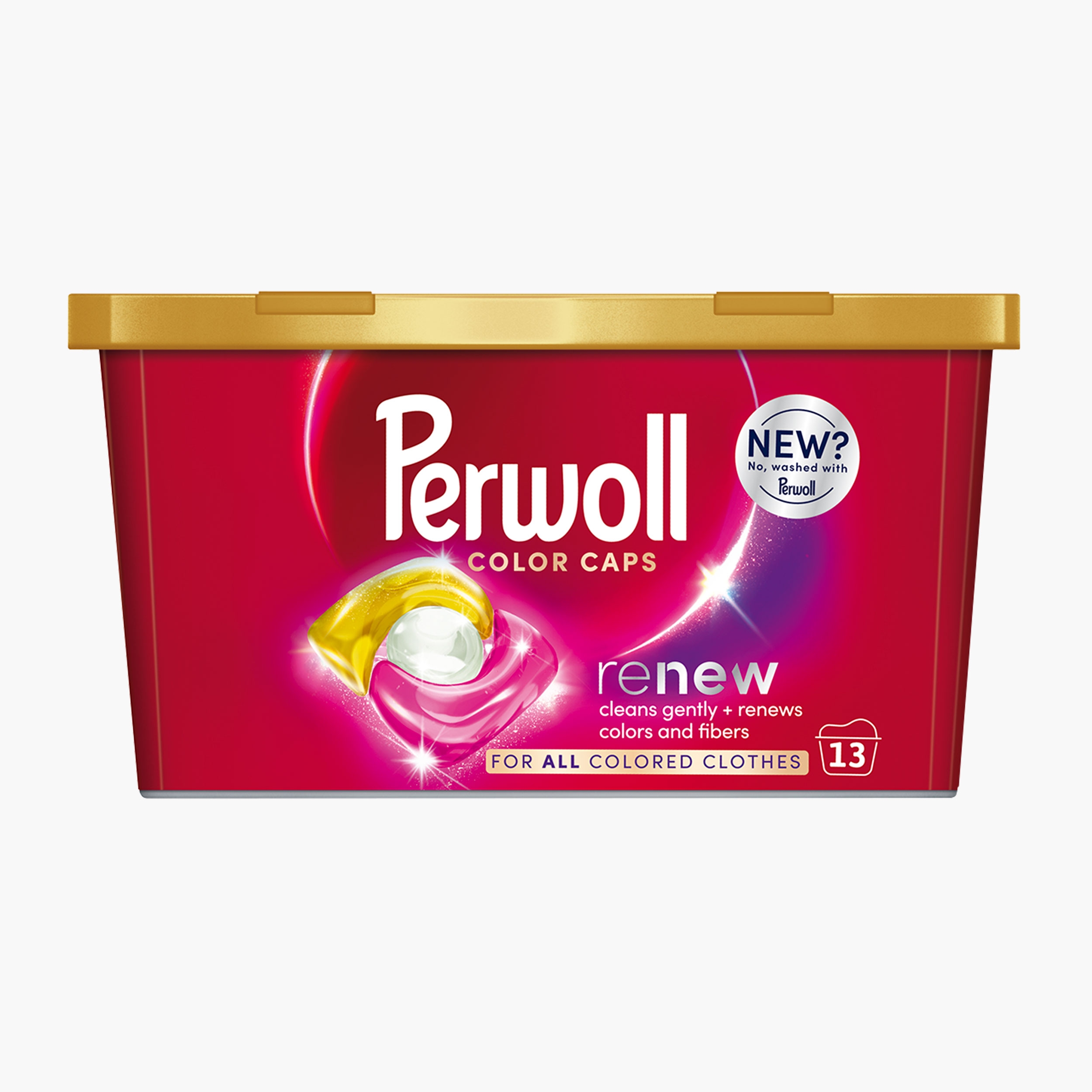 Detergent capsule automat renew color picture