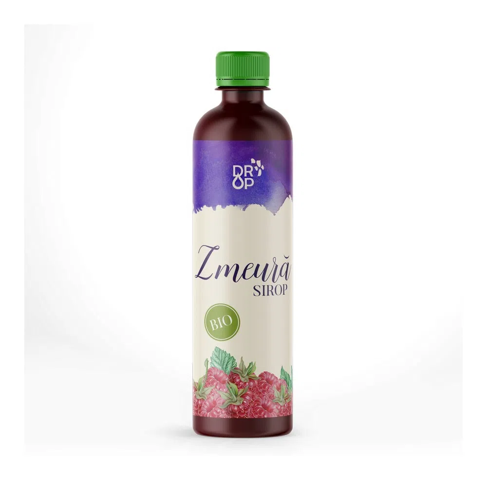 Sirop zmeura drop bio picture