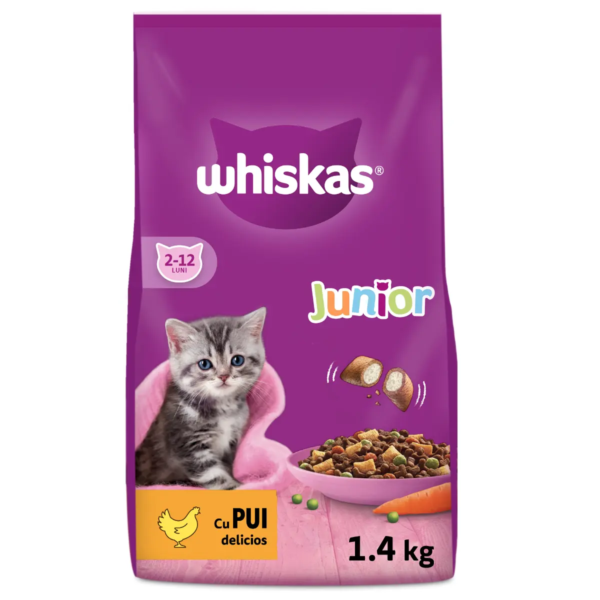 Hrana uscata pisici junior pui picture